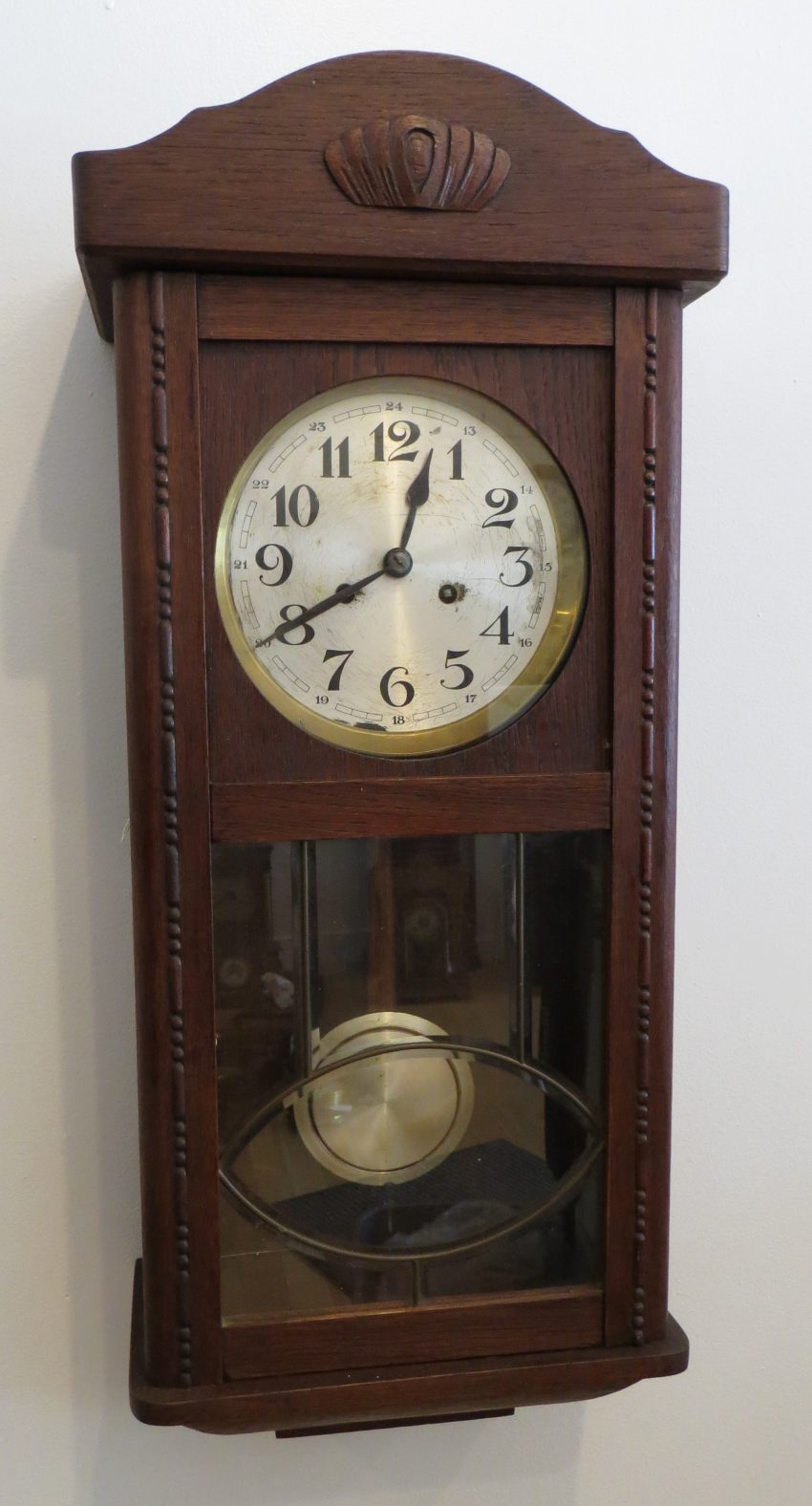 905: German Box Regulator – Hills Antique Clocks